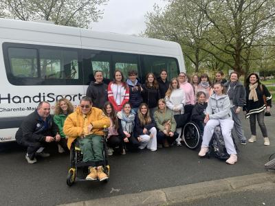 Journée handisport avec les 1ASSP et le Comité Handisport